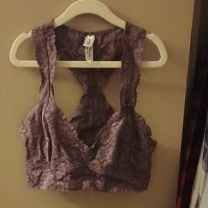 Lace Bralette in Purple